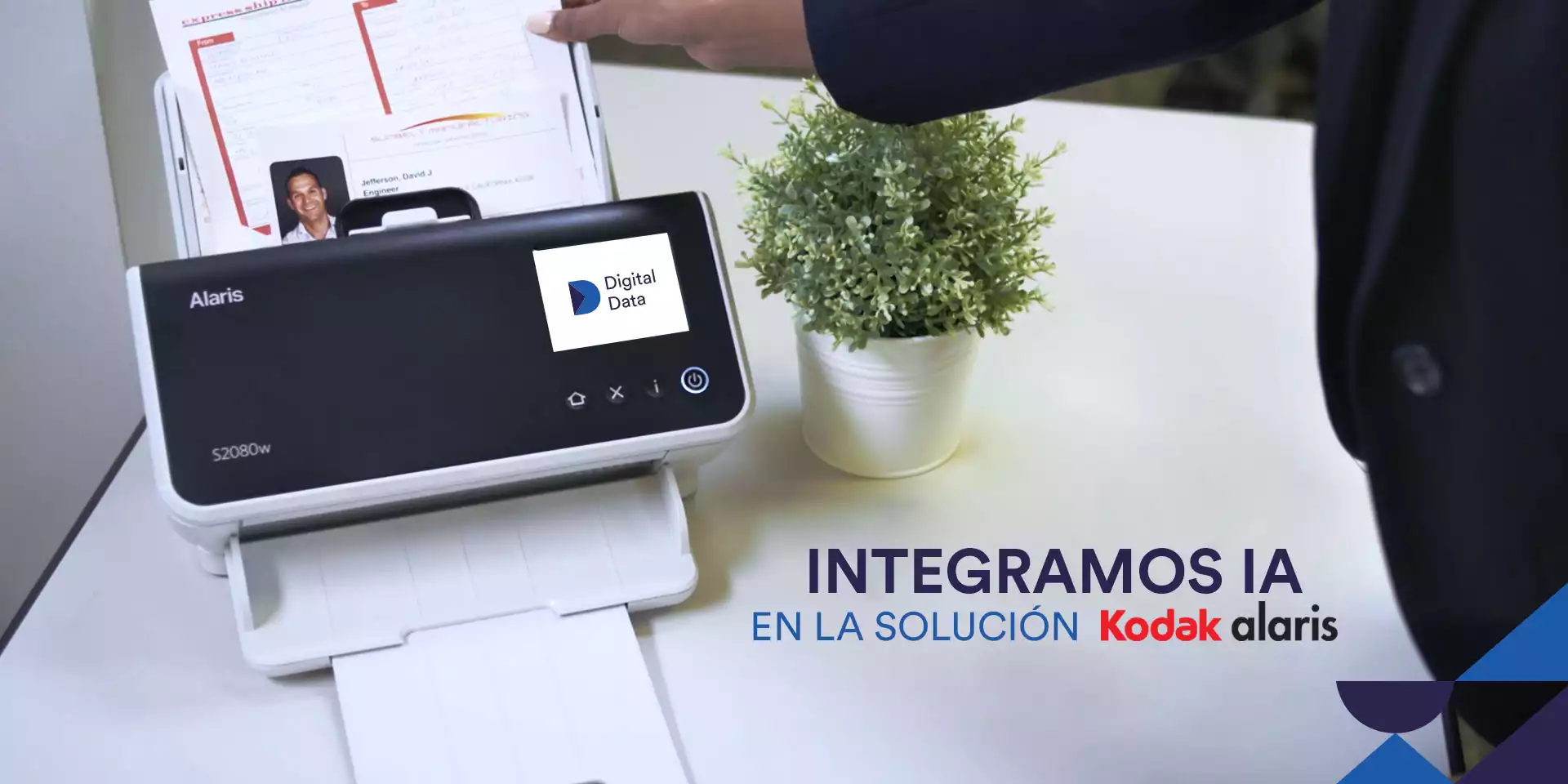Integramos Inteligencia Artificial en la solución Kodak Alaris.