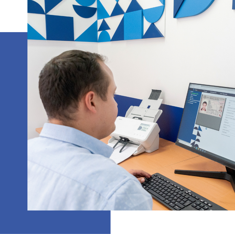 Ofrecemos servicios de digitalización y
              captura, que permitan a nuestros clientes administrar, buscar, salvaguardar y procesar informacion para agilizar sus procesos de manera confiable.